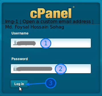 Open a custom email address 1